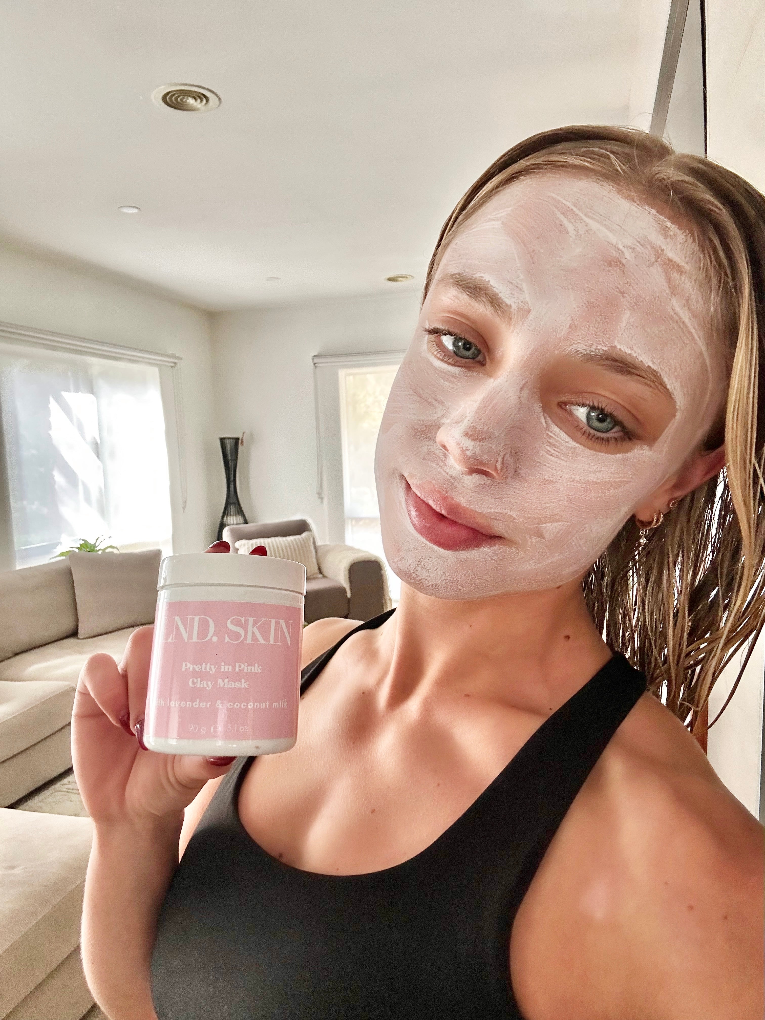 Pretty in Pink Clay Mask